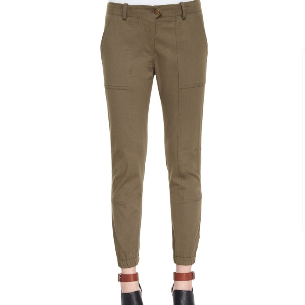 NWT Veronica Beard Field Jogger Ankle Crop Pant 4